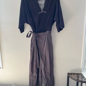 Elegant Brown Jumpsuit